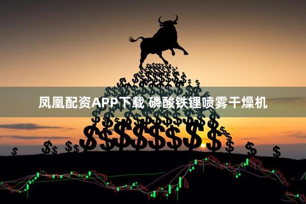 凤凰配资APP下载 磷酸铁锂喷雾干燥机